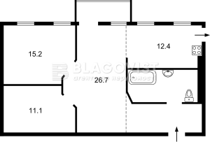 Квартира W-7393668, Большая Васильковская (Красноармейская), 43, Киев - Фото 3