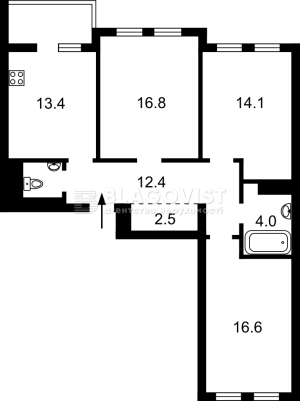 Квартира W-7394636, Берестейский просп. (Победы просп), 65б, Киев - Фото 2