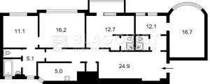 Квартира W-7396165, Костельна, 8, Київ - Фото 3