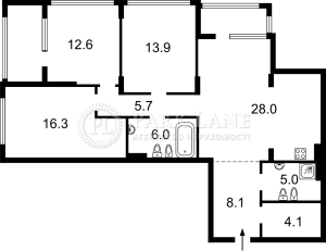Квартира W-7392174, Фортечный тупик (Тверской тупик), 7в, Киев - Фото 6