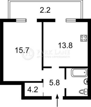 Квартира W-7394350, Заболотного Академика, 1б, Киев - Фото 11
