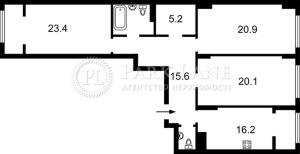 Квартира W-7394354, Заболотного Академика, 1б, Киев - Фото 2