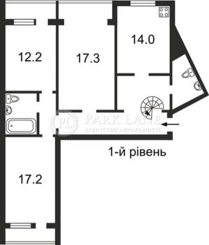 Квартира W-7395173, Гмыри Бориса, 1/2, Киев - Фото 8