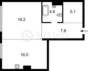 Квартира W-7395818, Верхогляда Андрея (Драгомирова Михаила), 19б, Киев - Фото 2