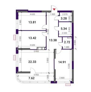 Квартира W-7438575, Причальная, 10, Киев - Фото 1