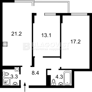 Квартира W-7398572, Грекова Генерала, 2, Київ - Фото 13