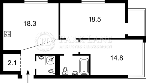 Квартира W-7402549, Олеся Олександра, 1, Київ - Фото 5