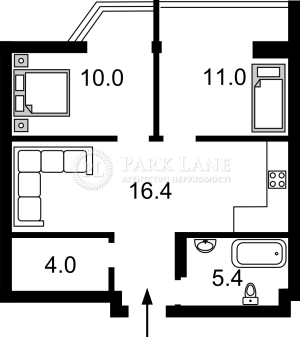 Квартира W-7399330, Липкивского Василия (Урицкого), 37б, Киев - Фото 3