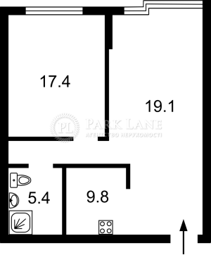 Квартира W-7399351, Максимовича Михаила (Трутенко Онуфрия), 32а, Киев - Фото 8