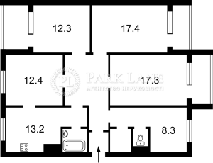 Квартира W-7399474, Заболотного Академика, 40, Киев - Фото 8