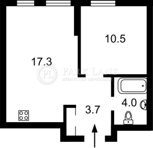 Квартира W-7406056, Салютна, 2/1, Київ - Фото 5