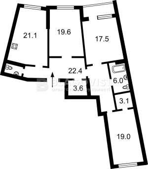 Квартира W-7400939, Тютюнника Василя (Барбюса Анрі), 28а, Київ - Фото 5