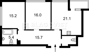 Квартира W-7418383, Золотоустівська, 34, Київ - Фото 4