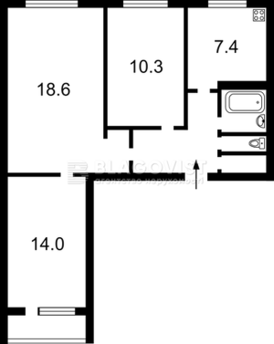 Квартира W-7401947, Бакинська, 37, Київ - Фото 14