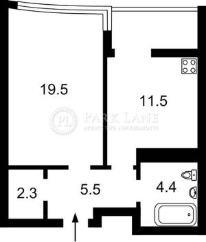 Квартира W-7410143, Вышгородская, 45б/1, Киев - Фото 9