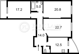 Квартира W-7437206, Гмыри Бориса, 2, Киев - Фото 8