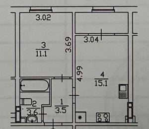 Квартира W-7438275, Максимовича Михаила (Трутенко Онуфрия), 24а, Киев - Фото 8