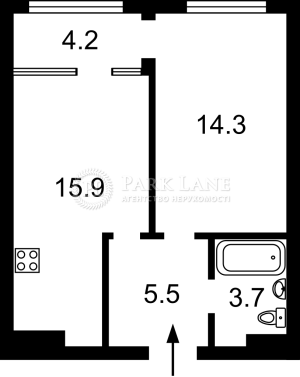 Квартира W-7447139, Сверстюка Євгена (Раскової Марини), 6д, Київ - Фото 4