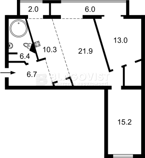 Квартира W-7406150, Шелковичная, 20, Киев - Фото 13