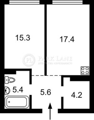 Квартира W-7410725, Днепровская наб., 15ж, Киев - Фото 15