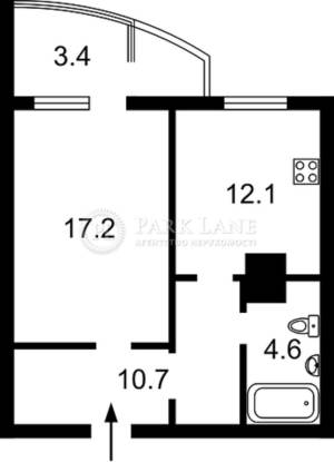 Квартира W-7412458, Григоренко Петра просп., 28а, Киев - Фото 9