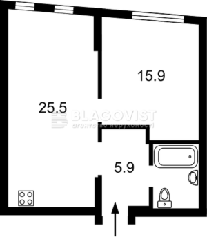 Квартира W-7412649, Котарбинского Вильгельма (Кравченко Н.), 24, Киев - Фото 2