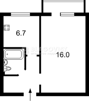 Квартира W-7432223, Повітряних Сил просп. (Повітрофлотський просп.), 78, Київ - Фото 2