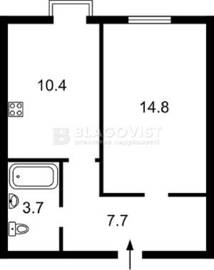 Квартира W-7435203, Луценка Дмитра, 2г, Київ - Фото 2