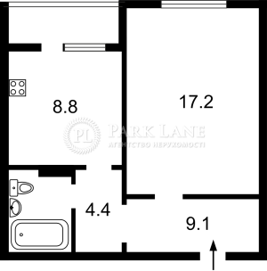 Квартира W-7419055, Здановской Юлии (Ломоносова), 36б, Киев - Фото 10