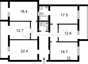 Квартира W-7419095, Маккейна Джона (Кудрі Івана), 18/2, Київ - Фото 3