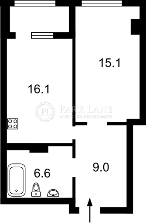 Квартира W-7447841, Антоновича Володимира (Горького), 109, Київ - Фото 12
