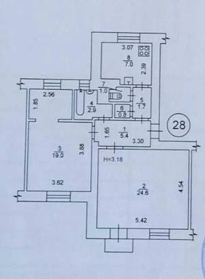 Квартира W-7452999, Институтская, 15/5, Киев - Фото 14
