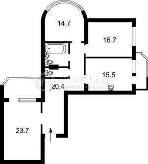 Квартира W-7417157, Чавдар Єлизавети, 11, Київ - Фото 12