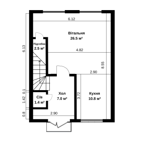 Будинок W-7418601, Ходосівка - Фото 4