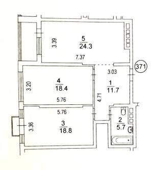 Квартира W-7425621, Берестейський просп. (Перемоги просп.), 5б, Київ - Фото 12