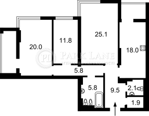 Квартира W-7420569, Лобановського просп. (Червонозоряний пр), 4в, Київ - Фото 14