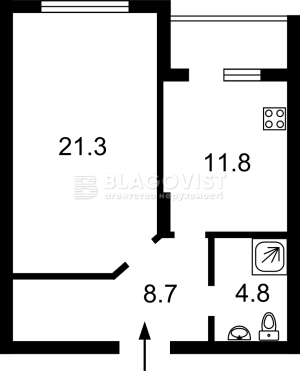 Квартира W-7420839, Кишки Самийла (Конева Маршала), 10/1, Киев - Фото 6
