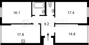 Квартира W-7421151, Каховська (Микільська Слобідка), 62а, Київ - Фото 4