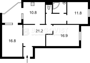 Квартира W-7425401, Вишняківська, 7а, Київ - Фото 3
