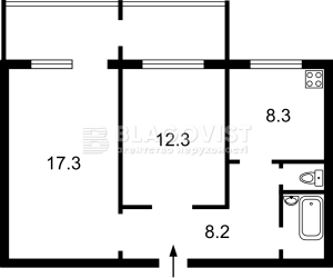 Квартира W-7425452, Бальзака Оноре де, 81/1, Киев - Фото 3