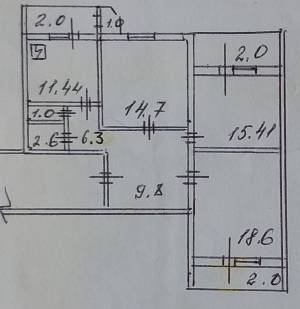 Квартира W-7420939, Радунская, 5б, Киев - Фото 1