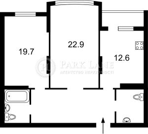 Квартира W-7422600, Максимовича Михаила (Трутенко Онуфрия), 3г, Киев - Фото 9
