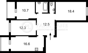 Квартира W-7422867, Кадетський Гай, 10, Київ - Фото 3