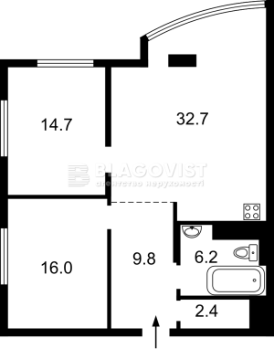 Квартира W-7423556, Руденка Миколи бульв. (Кольцова бульв.), 14д, Киев - Фото 7