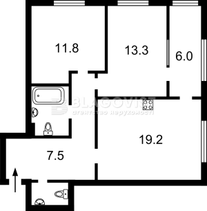 Квартира W-7423596, Европейского Союза просп. (Правды просп.), 53/46, Киев - Фото 7