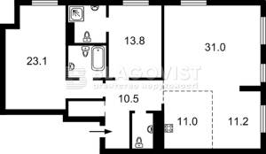 Квартира W-7426492, Річкова (Річна), 4, Київ - Фото 4