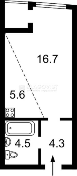 Квартира W-7436460, Кадетский Гай, Киев - Фото 7