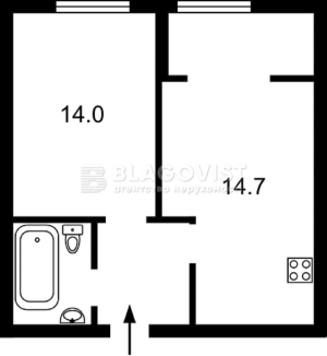 Квартира W-7451762, Максимовича Михаила (Трутенко Онуфрия), 26, Киев - Фото 11