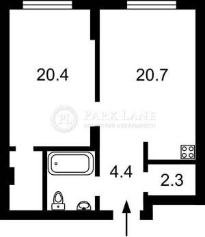 Квартира W-7423930, Фортечний тупик (Тверський тупик), 7б, Київ - Фото 11