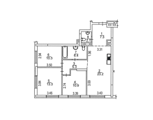 Квартира W-7431965, Змієнка Всеволода, 30, Київ - Фото 1